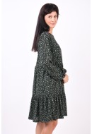 Rochie Only Onlpella Open Back Short Black/Lirrle Green